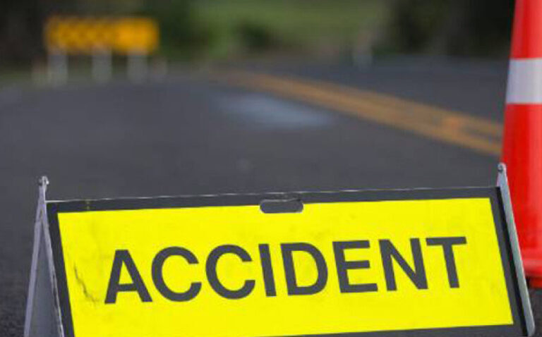 मोटरसाइकल दुर्घटना हुँदा चालकको मृत्यु